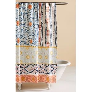 Anthropologie Vivian Shower Curtain